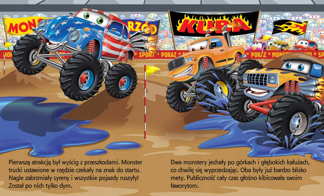 Samochodzik Franek Monster Truck Karolina Górska BR SBM