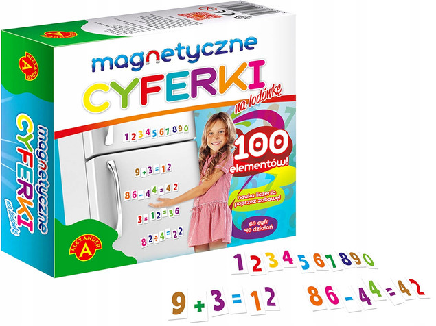 Alexander Gra Cyferki Magnetyczne na Lodówkę 11326
