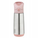 B.box Bidon Termiczny ze Słomką Blush Crush 500 ml Stal Nierdzewna 12m+
