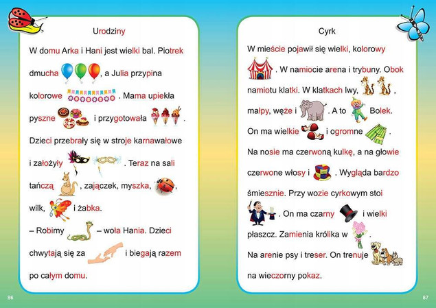 Mój pierwszy elementarz Czytamy metodą sylabową