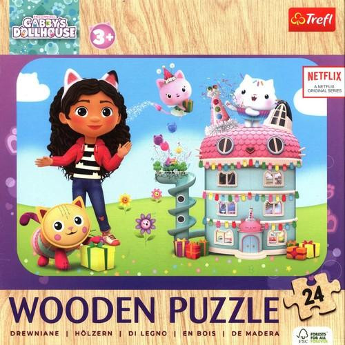 Puzzle drewniane 24 Gabby i przyjaciele TREFL