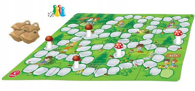 Grzybobranie – gra planszowa 2+ (4 graczy) – Kukuryku