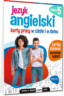 Język Angielski Karty Pracy W Szkole i W Domu Klasa 5 SP Greg