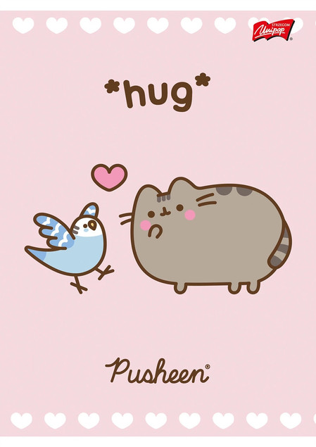 Zeszyt do nauki pisania w 3-linię A5 Pusheen Unipap 32 kartek