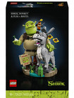 LEGO 72423 Shrek, Osiołek i Kot w Butach – Zestaw Kolekcjonerski dla Dorosłych