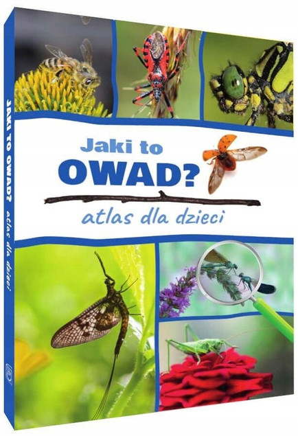 Zestaw Książek o OWADACH Atlas Owadów i Jaki To Owad? SBM (TW)