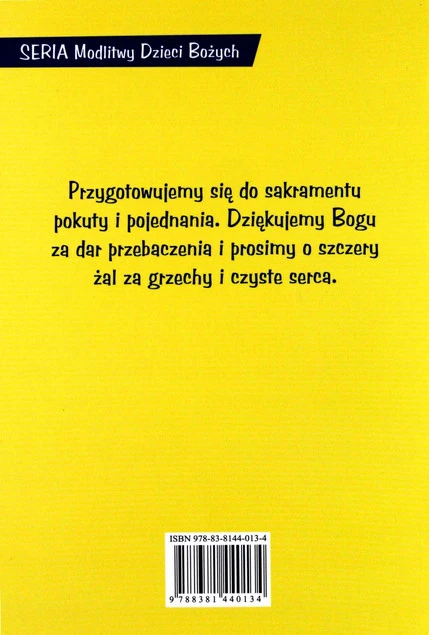 Modlitwy na pierwszą spowiedź Modlitwy Dzieci Bożych Silvia Vecchini