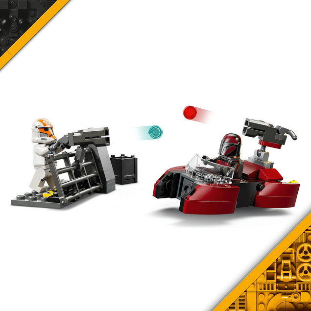 LEGO Star Wars - Oblężenie Mandalory - zestaw bitewny 75449