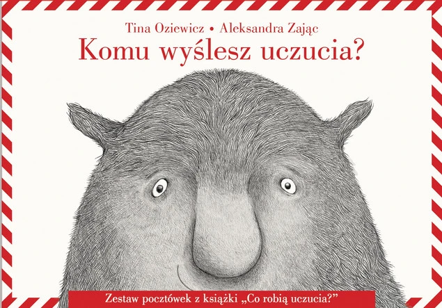 Komu wyślesz uczucia? Zestaw pocztówek Tina Oziewicz