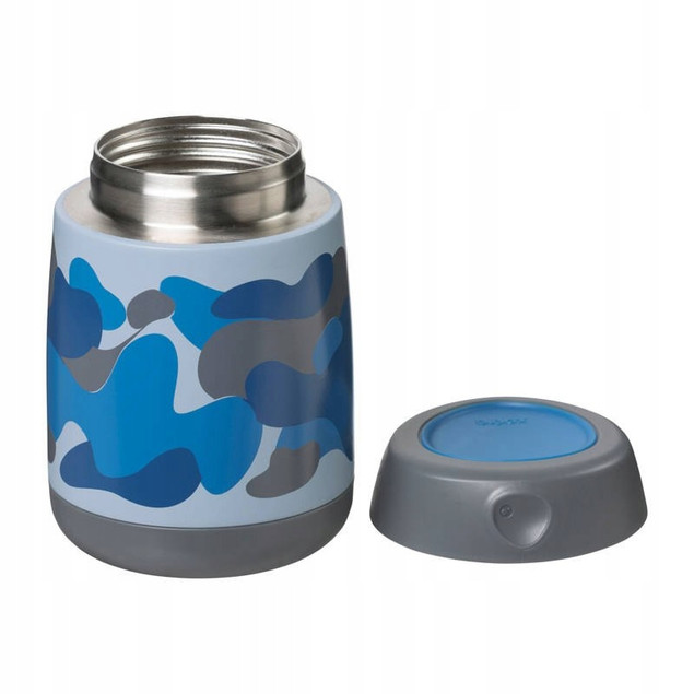 B.BOX Mini Termos dla Dzieci 210 ml Blue Camo BB400305