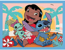 Puzzle 102 Układanka + Memos LILO I STITCH Disney Bajka Kosmita 3+ Trefl