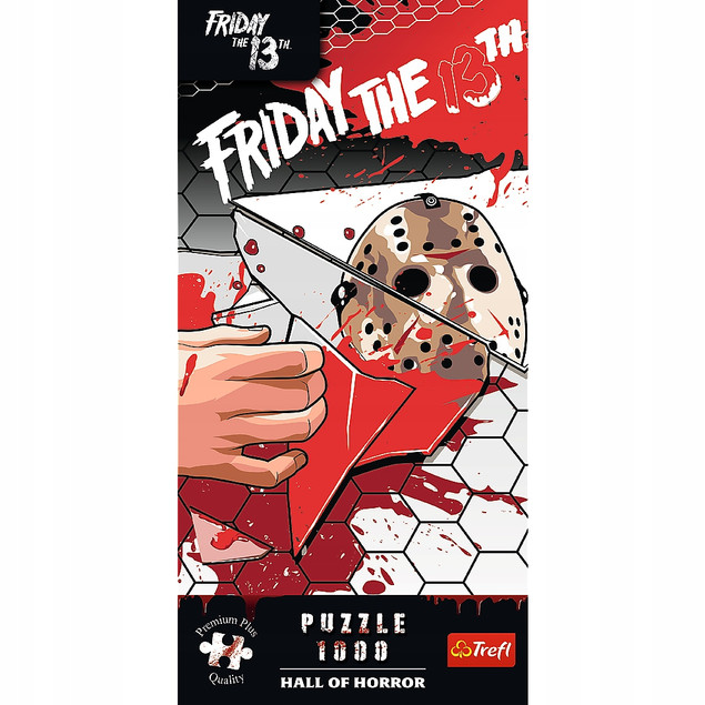 Puzzle Trefl 1000 el. Hall of Horror: Piątek Trzynastego Premium Plus