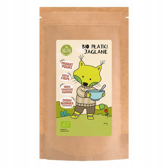 Bio Płatki Jaglane 200 g HELPA ekologiczne_1