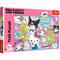 TREFL Puzzle 300 el. HELLO KITTY Szalone Trio | Zabawa dla Dzieci