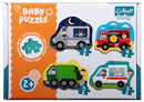 Puzzle Baby Classic Pojazdy i zawody Trefl 36071 OUTLET