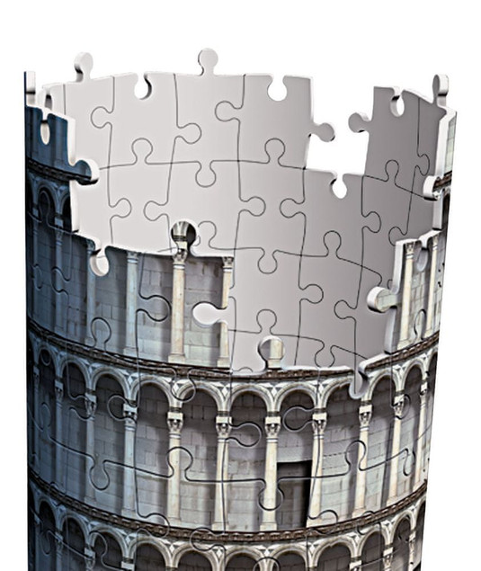 Ravensburger Puzzle 3D 216 Krzywa Wieża w Pizie