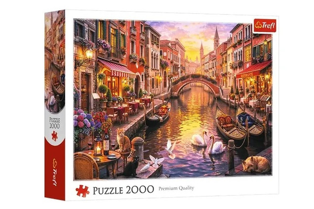 Puzzle Trefl 2000 elementów Romantyczna Wenecja