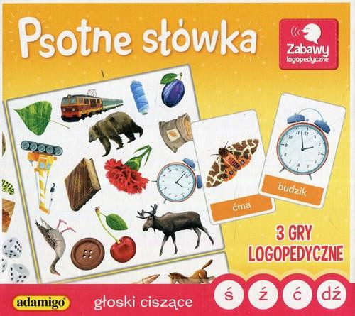 Adamigo Psotne Słówka Gra Logopedyczna Głoski Ciszace (s, z, c, dz)