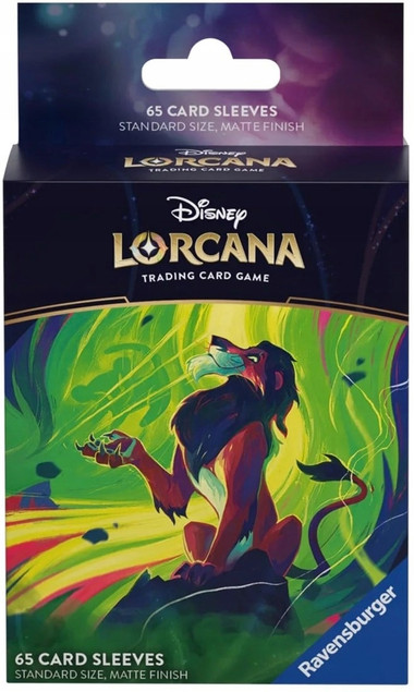 Disney Lorcana Azurite Sea Pudełko na karty Scar