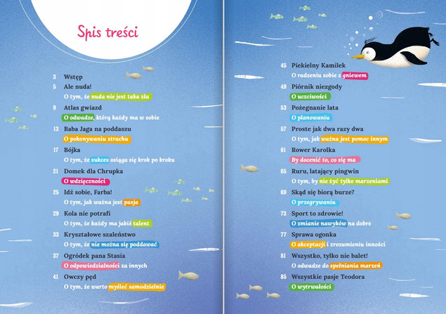 Inspirujące bajki Duże litery Greg