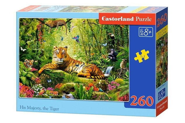 Puzzle 260 His Majesty, the Tiger CASTOR