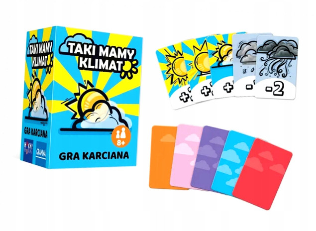 Gra Planszowa Taki mamy klimat Granna Minikarcianka Rodzinna