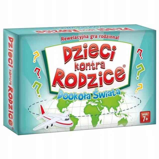 Dzieci Kontra Rodzice Dookoła Świata Rodzinna Gra W Pytania 7+ Kangur