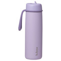 B.box Butelka Termiczna Bidon ze Słomką 690 ml Lilac Love