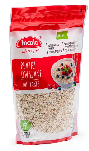 Płatki owsiane Incola bezglutenowe 400g