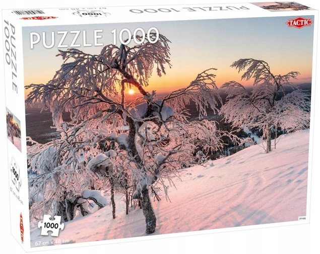 Puzzle Tactic 1000 elementów Pyha Laponia Krajobraz Finlandii