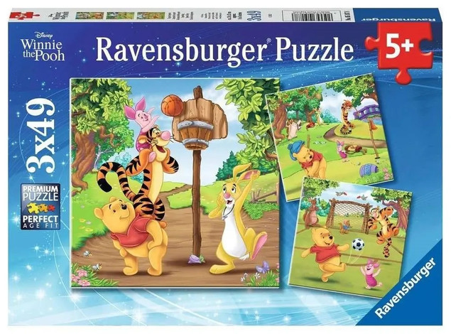 Puzzle Ravensburger Kubuś Puchatek 49 elementów dla dzieci 5 lat +