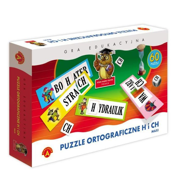 Puzzle Ortograficzne H i CH maxi ALEXANDER