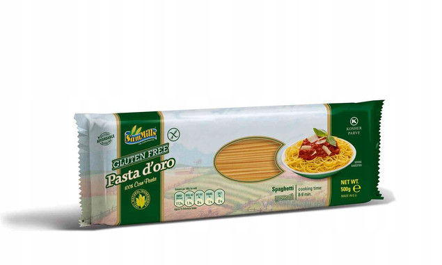Makaron kukurydziany Sam Mills Pasta D'Oro spaghetti bezglutenowy 500 g