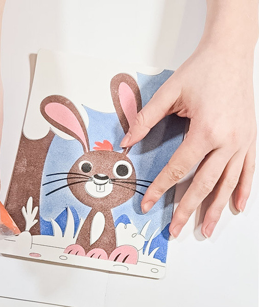 Piaskowe Malowanki WIELKANOCNY ZAJĄCZEK 6+ Alexander 3062