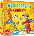 Gra Planszowa Węże i Drabiny Chińczyk Rodzinna 5+ Kukuryku