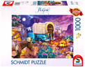 Puzzle Schmidt Spiele 1000 el. Biwak na Dzikim Zachodzie Jeff Haynie Premium Quality