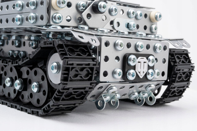 Metalcraft World of Tanks Czołg Tiger I metalowy zestaw DIY WOT