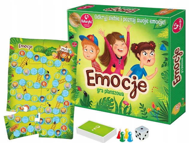 Gra Emocje Odkryj Siebie Kukuryku – Edukacyjna dla Dzieci 7+