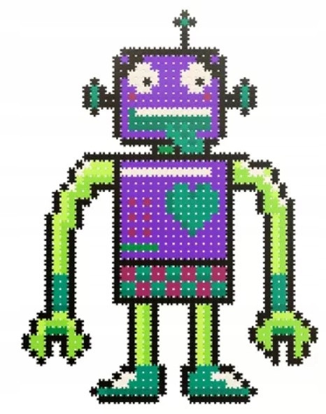 Klocki Meli Minis Robot 3w1 Thematic 1000 el. + Plan Budowy 50324