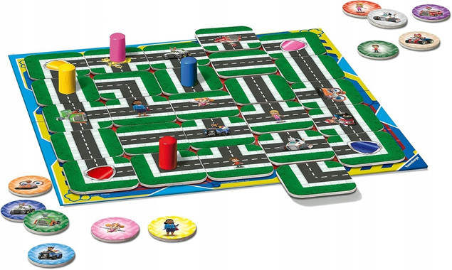 Gra planszowa Ravensburger Labyrinth Junior Psi Patrol