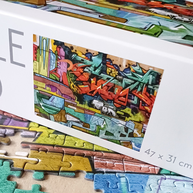 Puzzle 500 Tactic Sztuka Uliczna Graffiti