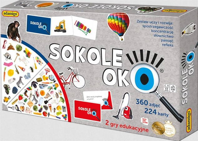 Adamigo Gra Planszowa Sokole Oko Foto