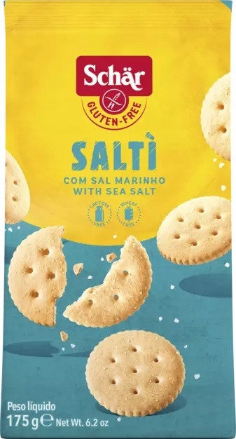 Schar Krakersy słone Salti bezglutenowe 175 g