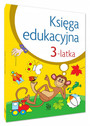 Księga Edukacyjna 3-Latka Trzylatka Ćwiczenia Malowanki Zagadki 3+ SBM