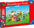 Puzzle XXL 200 Super Mario Ravensburger dla dzieci