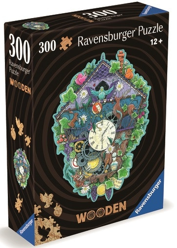 Puzzle Ravensburger Zegar z kukułką drewniane 300 elementów
