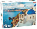 Puzzle Tactic Santorini, Grecja 1000 elementów Krajobraz Wyspy