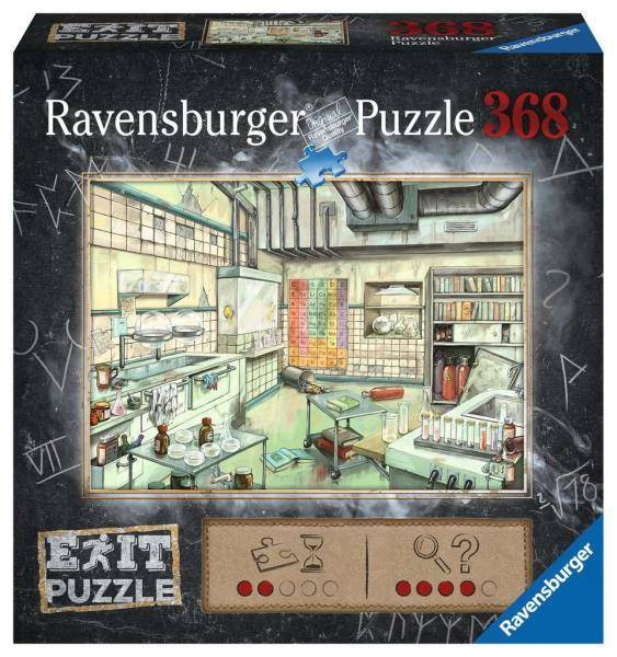 PUZZLE EXIT 368 LABORATORIUM CHEMIA SZPITAL 