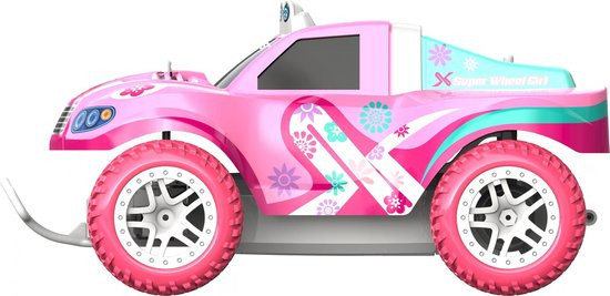 Exost Wheel Truck Girl Pojazd Terenowy Zdalnie Sterowany Różowy