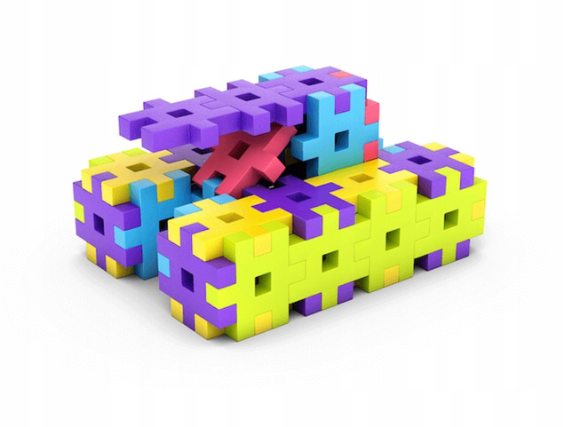 Meli Basic - klocki konstrukcyjne 600 elementów (3+)